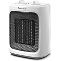 Los mejores  - Pro Breeze Mini Calefactor Cerámico de 2000 W- Con Ajuste Frío- Tres Niveles de Potencia - Para uso en la Oficina- Casas…